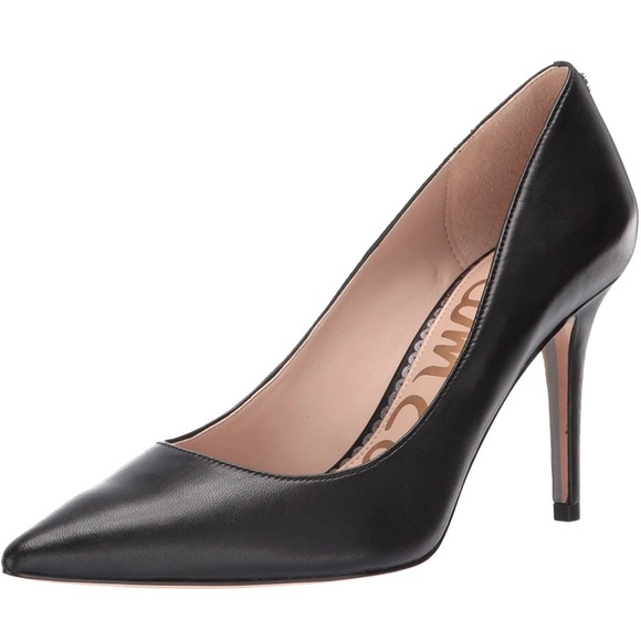 Sam Edelman Shoes - NEW Sam Edelman Margie Leather Pumps Black Size 6